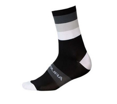 Ponožky Endura Bandwidth, černo-bílé